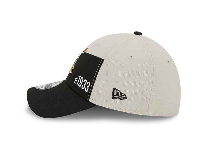Pittsburgh Steelers New Era 2023 Historic Sideline 39THIRTY Flex Hat - Cream/Black