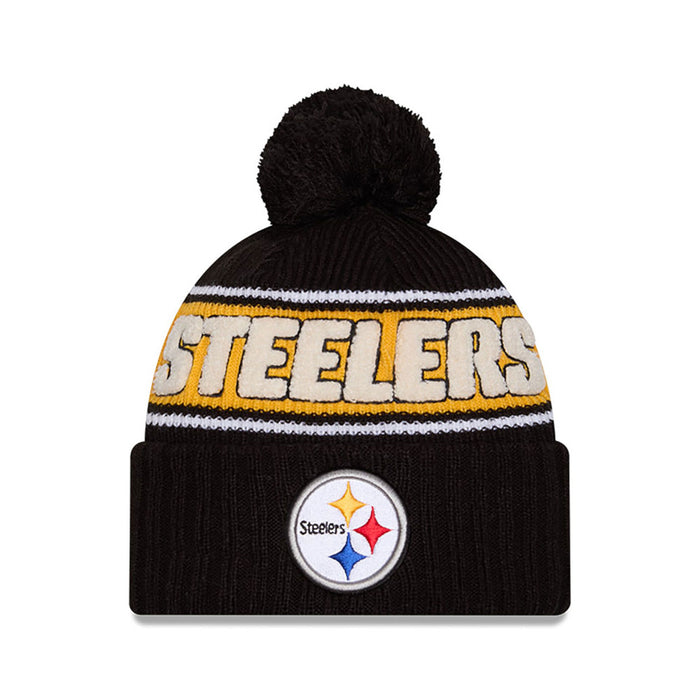 Pittsburgh Steelers New Era 2024 Sideline Sport Cuffed Knit Toque