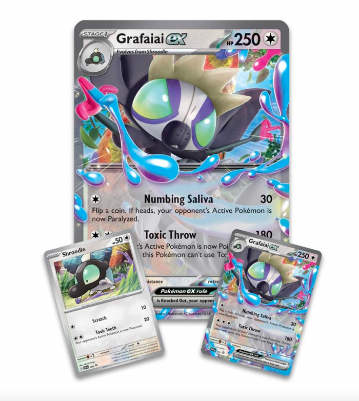 Pokémon TCG: Grafaiai ex Box