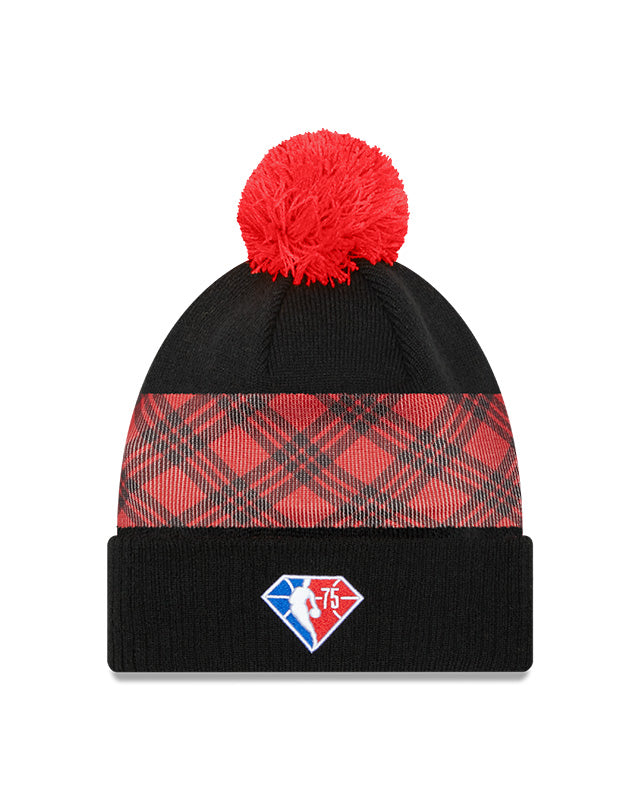 Portland Trail Blazers Black New Era City Series 21 Pom Knit Toque