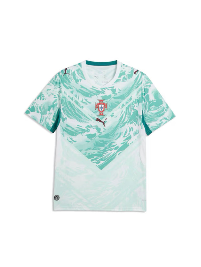 Portugal National Team Fifa World Cup Puma 2025/26 Away Alternate Cyan Replica Jersey