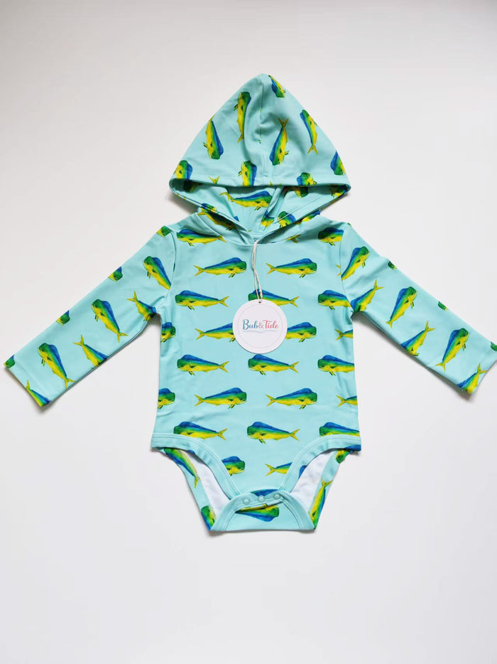 *PREORDER* Blue Mahi - Sun Protective Hooded SunTide™ Bodysuit