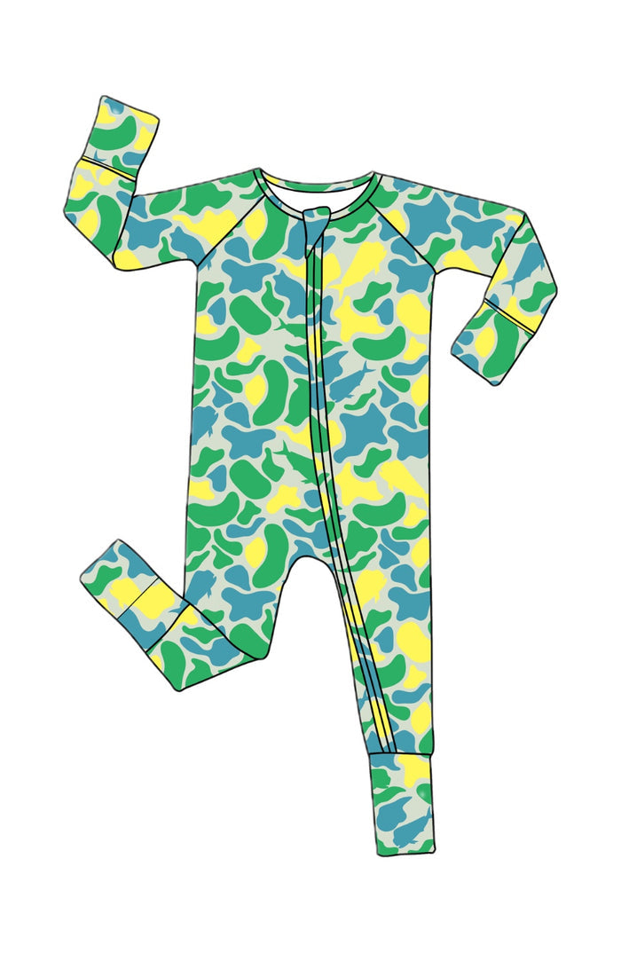 *PREORDER* Mahi Hideout  - Bamboo Zippy Sleeper Pajamas