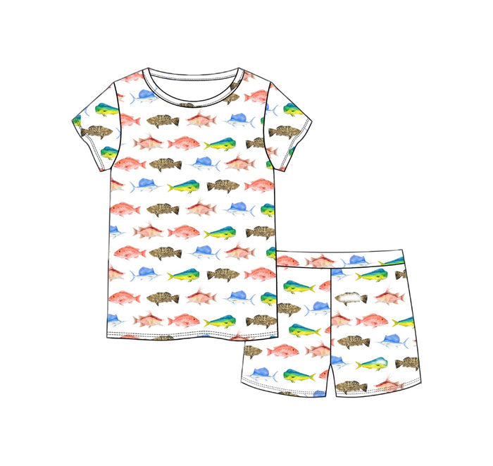 *PREORDER* Offshore - Bamboo 2-Piece Pajamas