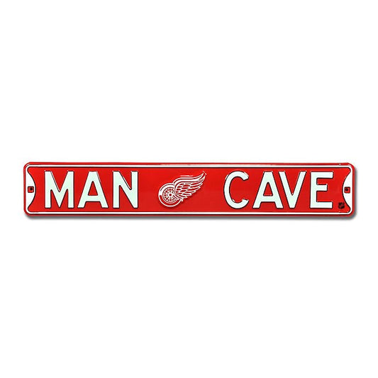 Red Wings Bulletin Man Cave Sign
