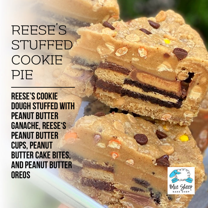 reese's stuffed cookie pie