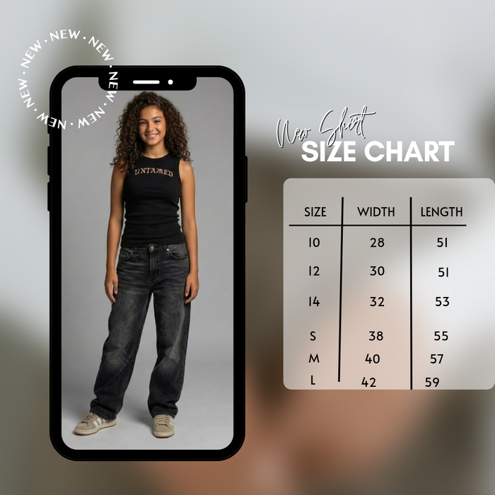 Ribbed Cotton Tank Top- Black UNTAMED