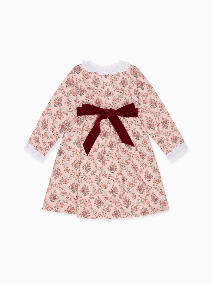 Rose Floral Silas Girl Dress