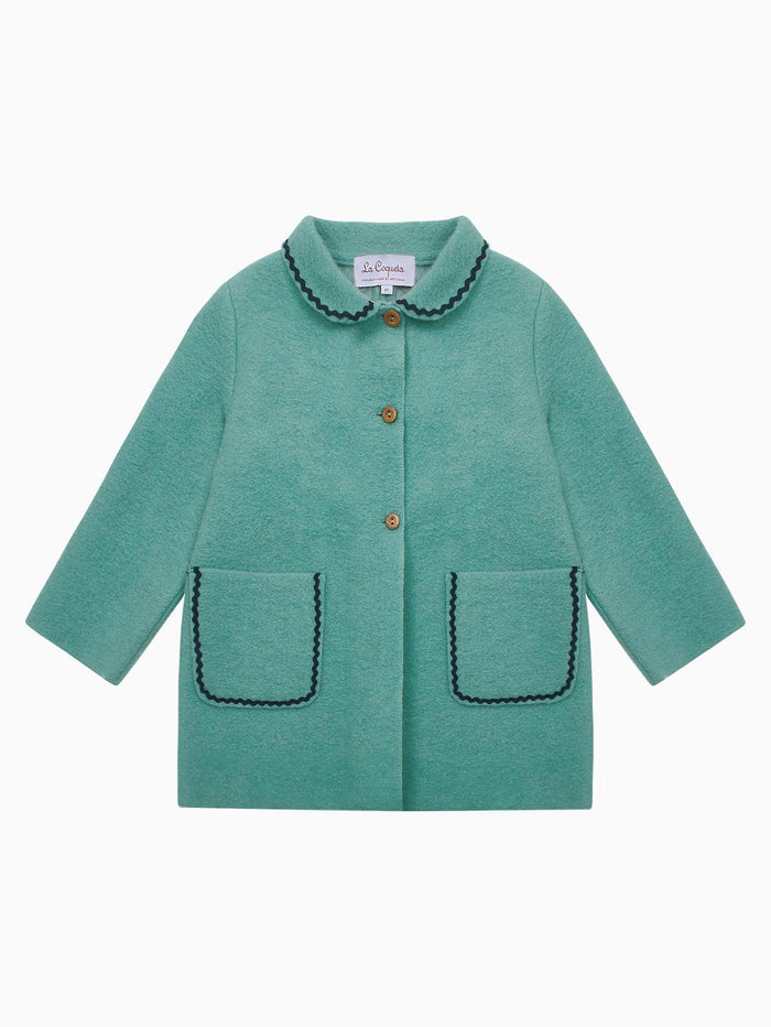 Sage Henrietta Girl Coat