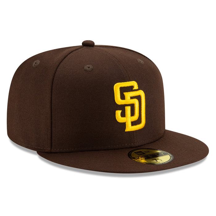 San Diego Padres New Era 2020 Authentic Collection On-Field 59FIFTY Fitted Hat - Brown