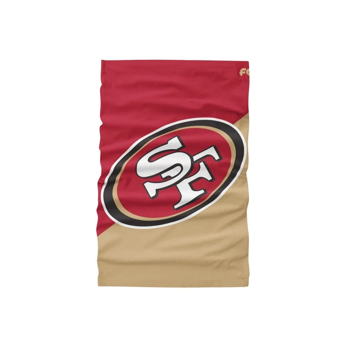 San Francisco 49ers Big Logo FOCO NFL Face Mask Gaiter Scarf
