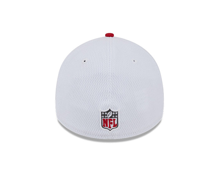 San Francisco 49ers New Era 2023 Sideline 39THIRTY Flex Hat - White/Red