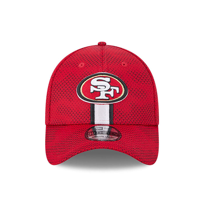 San Francisco 49ers NFL 2024 Sideline New Era 39 Thirty Flex Hat - Red