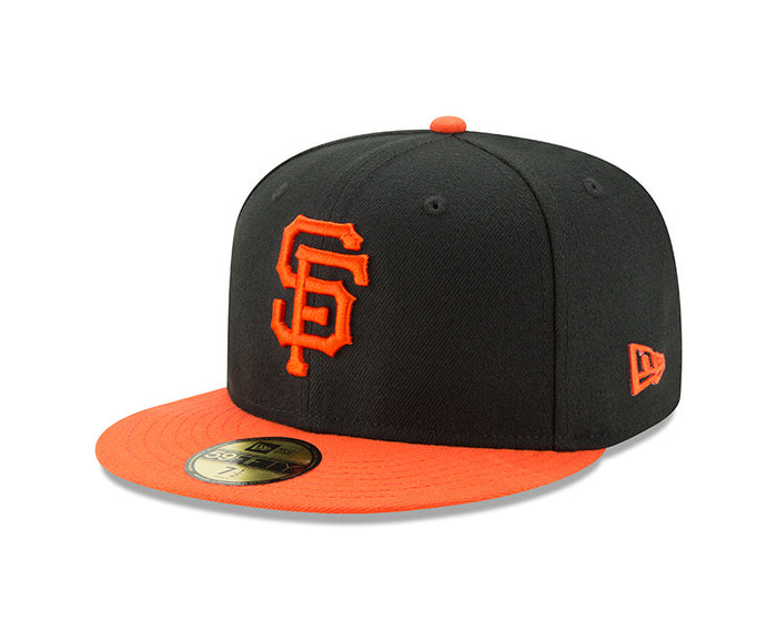 San Francisco Giants New Era Black/Orange Authentic Collection On-Field Alt 59FIFTY Fitted Hat