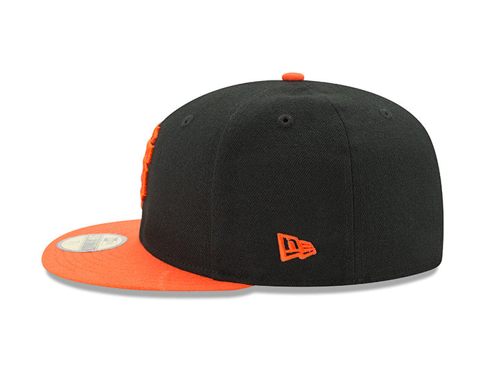San Francisco Giants New Era Black/Orange Authentic Collection On-Field Alt 59FIFTY Fitted Hat