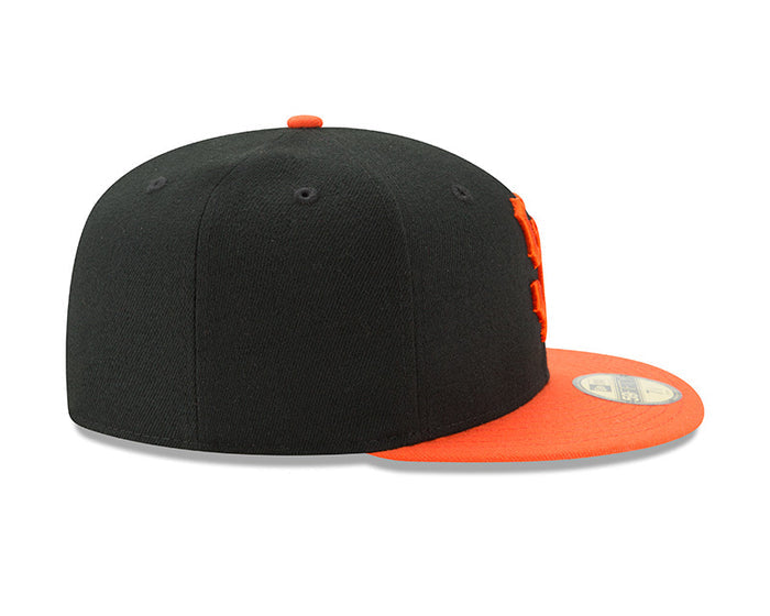 San Francisco Giants New Era Black/Orange Authentic Collection On-Field Alt 59FIFTY Fitted Hat