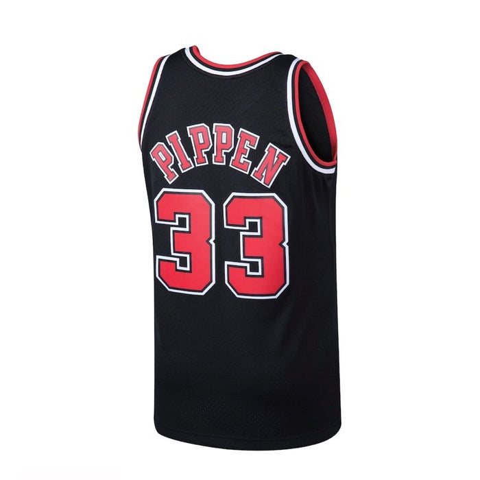 Scottie Pippen Chicago Bulls Mitchell & Ness 1997-98 Hardwood Classic Swingman Black Jersey
