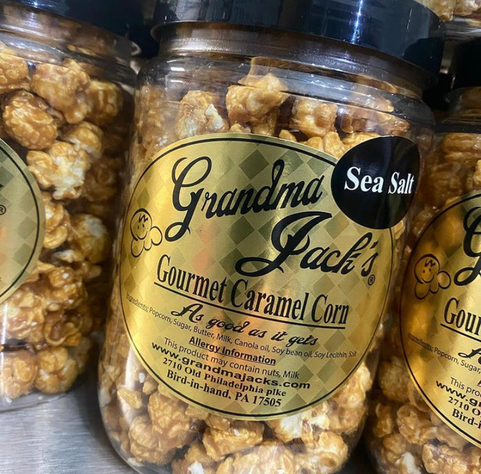 seacsalt caramel popcorn