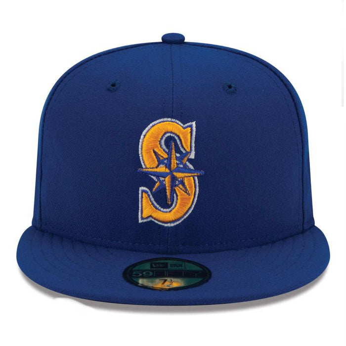 Seattle Mariners New Era Alternate 2 Authentic On Field 59FIFTY Fitted Hat - Royal
