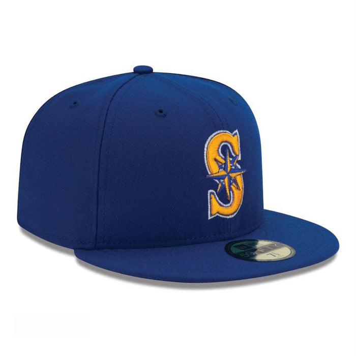Seattle Mariners New Era Alternate 2 Authentic On Field 59FIFTY Fitted Hat - Royal
