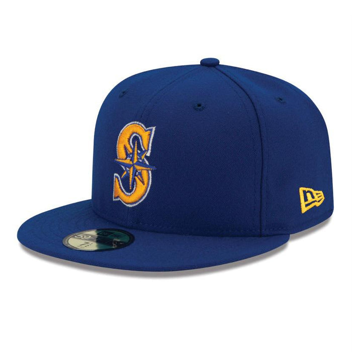 Seattle Mariners New Era Alternate 2 Authentic On Field 59FIFTY Fitted Hat - Royal