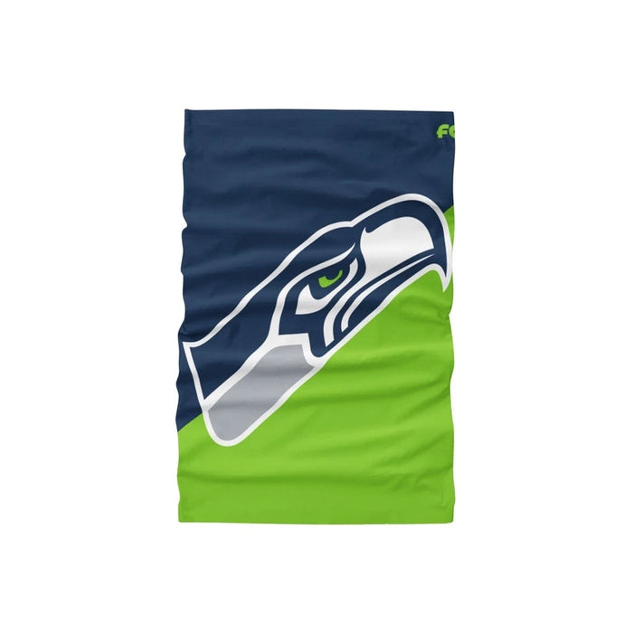 Seattle Seahawks Big Logo FOCO NFL Face Mask Gaiter Scarf