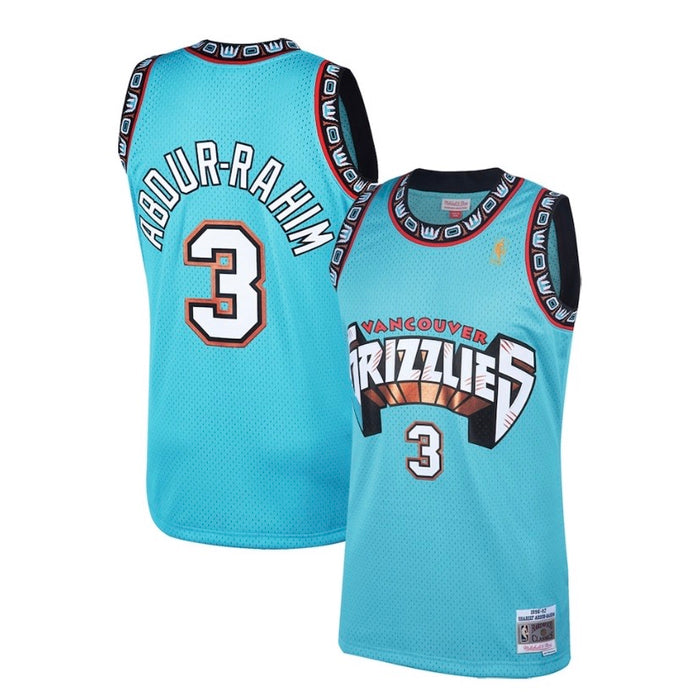 Shareef Abdur-Rahim Vancouver Grizzlies Mitchell & Ness 1996-97 Hardwood Classic Teal Swingman Jersey