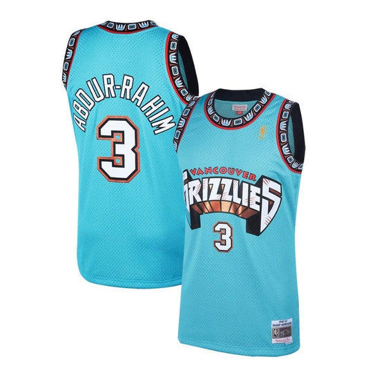 Shareef Abdur-Rahim Vancouver Grizzlies Mitchell & Ness 1996-97 Hardwood Classic Teal Swingman Jersey