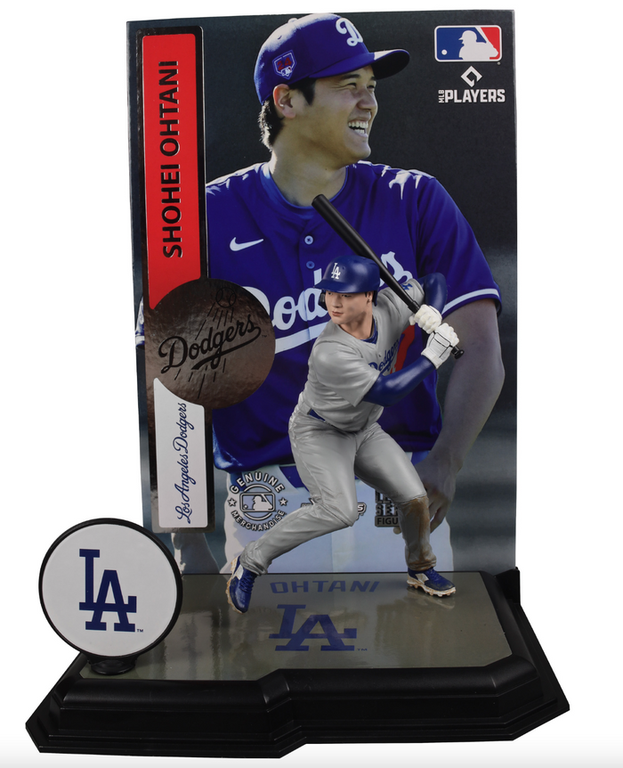 Shohei Ohtani McFarlane MLB Sports Picks - Los Angeles Dodgers - Grey Jersey Chase