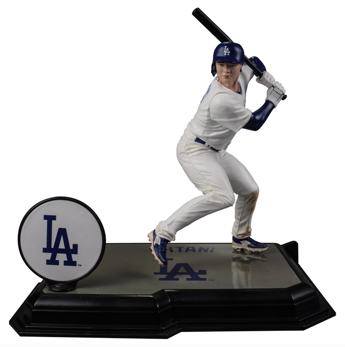 Shohei Ohtani McFarlane MLB Sports Picks - White Jersey Figure - Los Angeles Dodgers