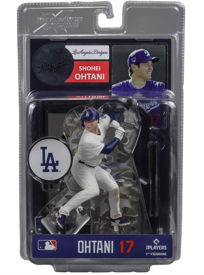 Shohei Ohtani McFarlane MLB Sports Picks - White Jersey Figure - Los Angeles Dodgers