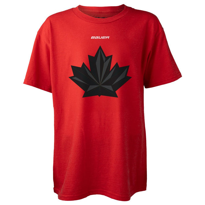 Sidney Crosby #87 Team Canada Hockey Bauer 2026 Winter Olympics Player Name & Number T-Shirt – Red