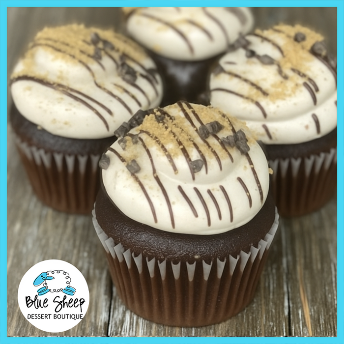 S'mores Cupcake - STUFFED
