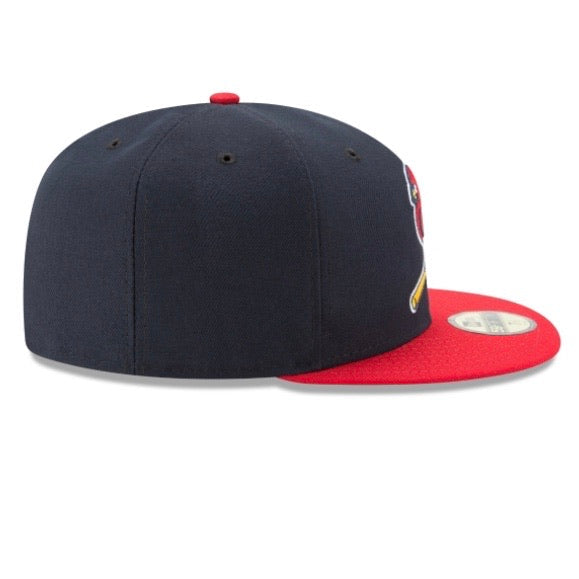 St. Louis Cardinals New Era Navy/Red Authentic Collection On-Field Alternate 2 59FIFTY Fitted Hat