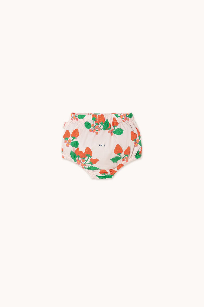 Strawberries Bloomer in Pastel Pink