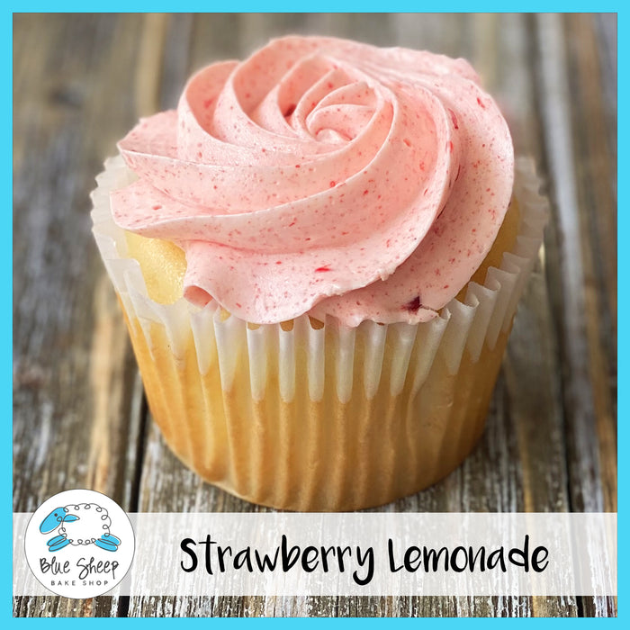 Strawberry Lemonade Cupcake