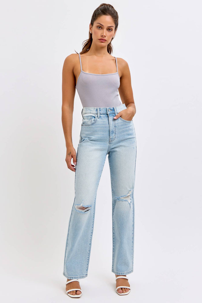 Super High Rise Dad Jean