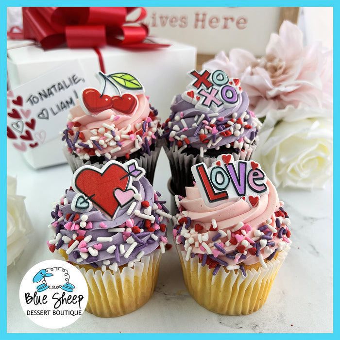 sweet love cupcake
