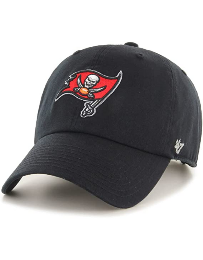 Tampa Bay Buccaneers Black Clean Up '47 Brand Adjustable Hat