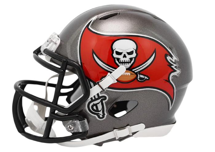 Tampa Bay Buccaneers NFL Riddell Revolution Speed Mini Football Helmet