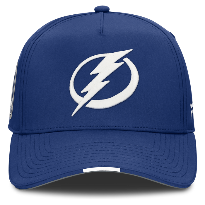 Tampa Bay Lightning Fanatics 2025 NHL Draft Authentic Pro On-Stage Podium A-Frame Adjustable Hat