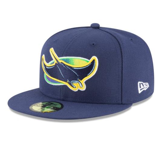 Tampa Bay Rays New Era Alternate Authentic Collection On-Field 59FIFTY Fitted Hat - Navy