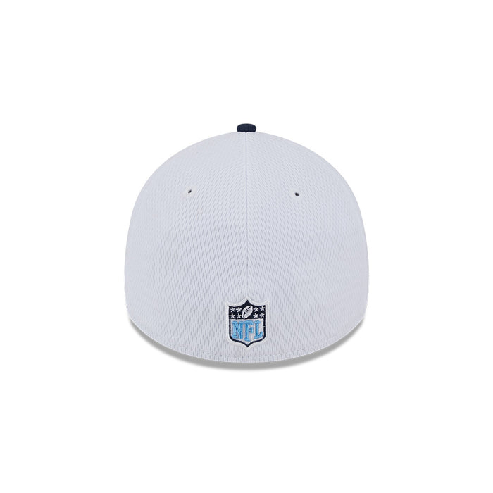 Tennessee Titans New Era 2023 Sideline 39THIRTY Flex Hat - White/Navy