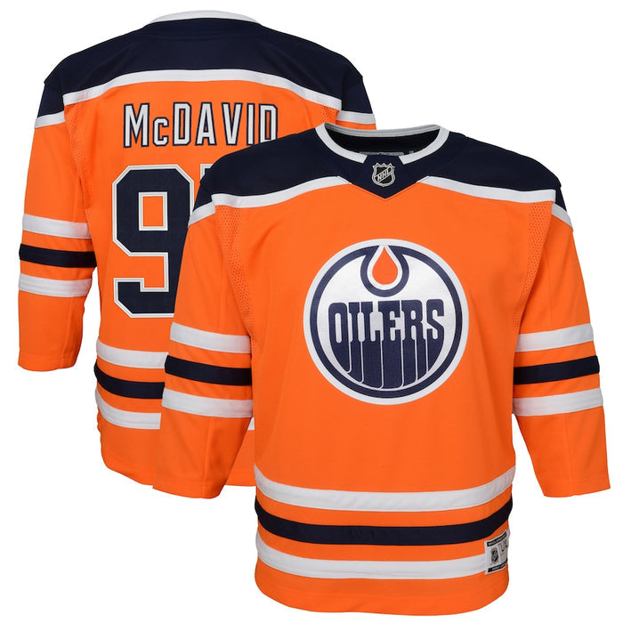 Toddler Edmonton Oilers Conner McDavid Home Replica Jersey