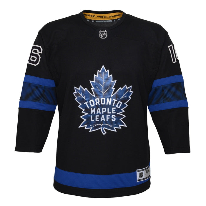 Toddler Toronto Maple Leafs Mitchell Marner #16 Alternate Premier Reversible Jersey - Flip