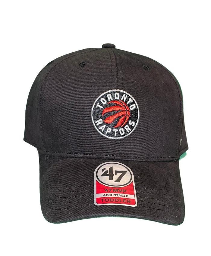 Toddler Toronto Raptors Black Basic MVP '47 Brand Adjustable