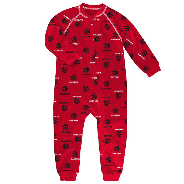 Toddler Toronto Raptors Coverall Sleeper