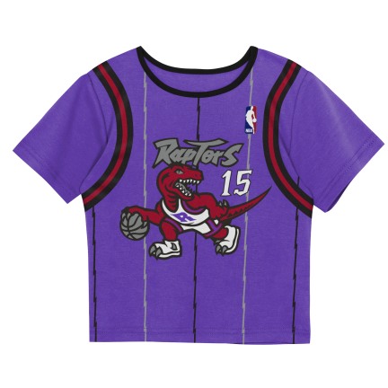 Toddler Toronto Raptors Vince Carter #15 Mitchell & Ness 2 Pack Pyjama set (Shorts & Shirt)