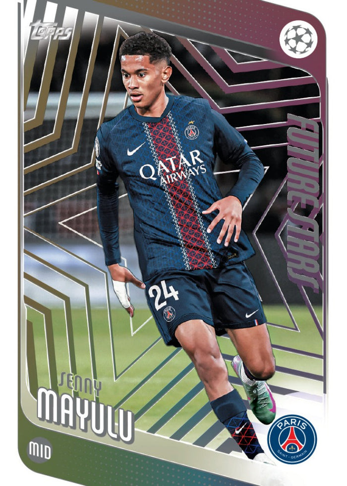 Topps 2025/26 UEFA Club Competitions Flagship Edition Hanger Box