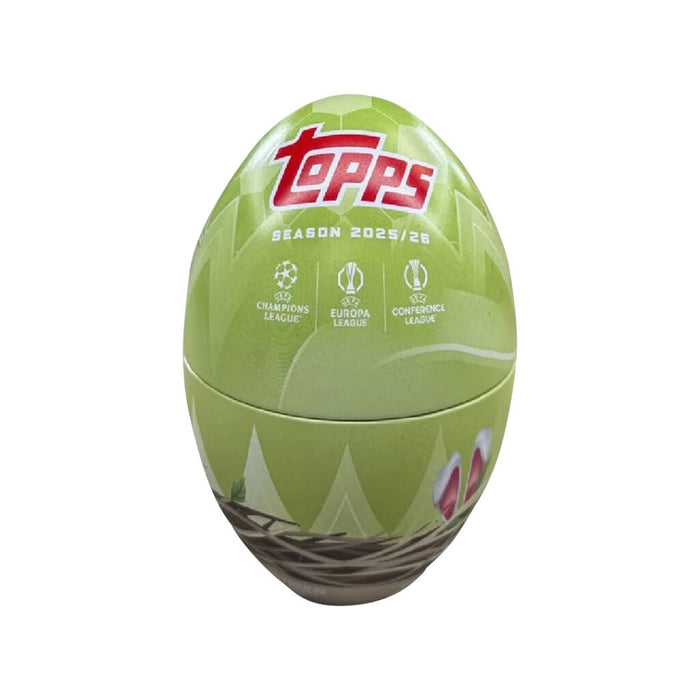 Topps 2025/26 UEFA Club Competitions Flagship Spring Easter Egg Tin